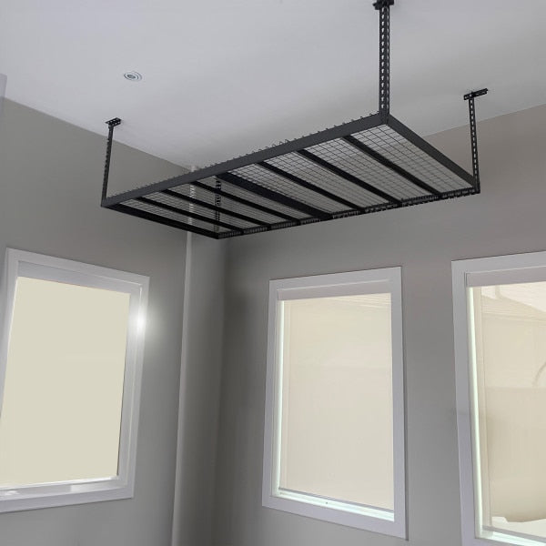 Overhead Rack Es Heavy-Duty Overhead Rack / 8' x 2' / Grey