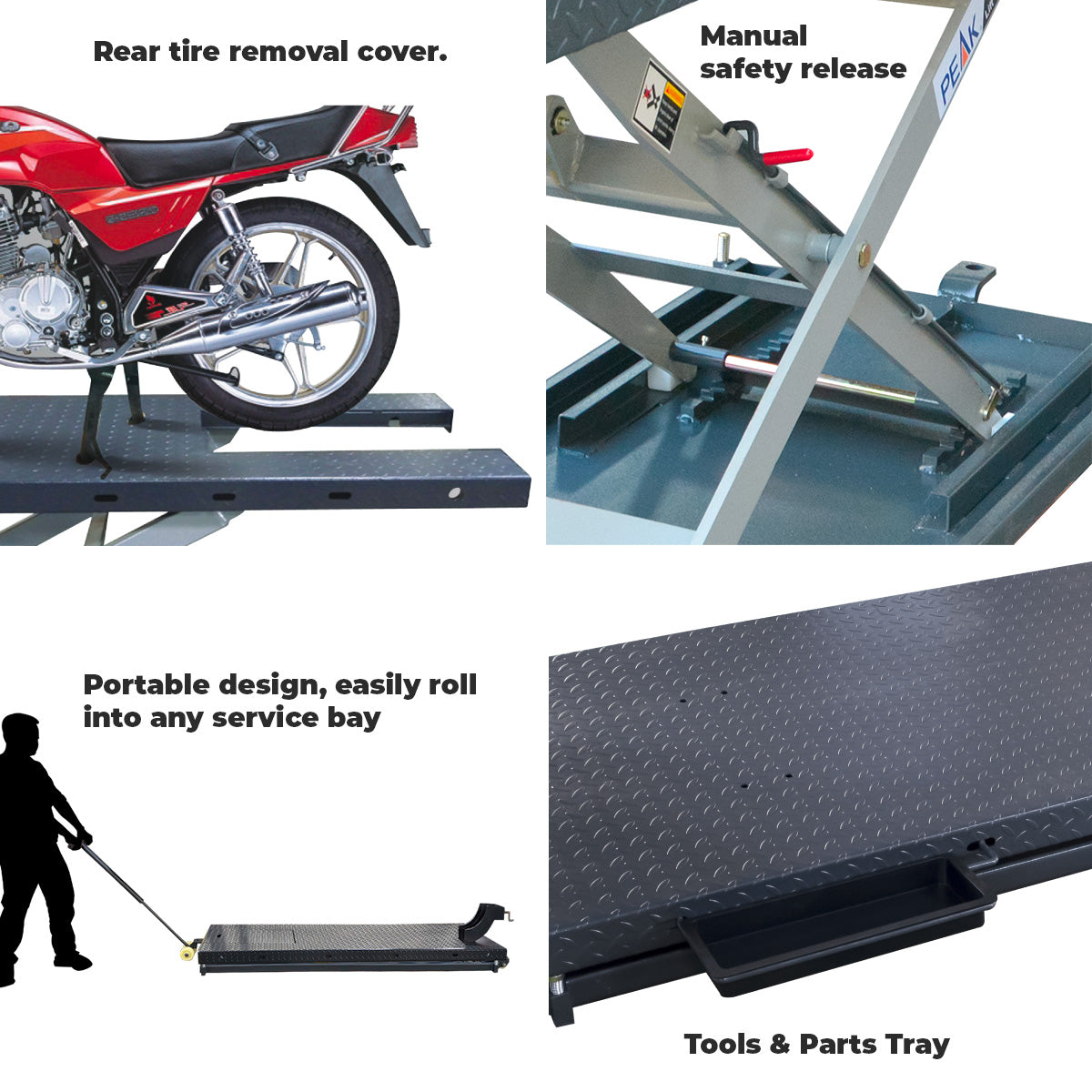 Peak MC-600P Motorcycle Lift